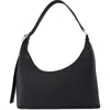 Behno Danny Flatiron Pebble Leather Shoulder Bag