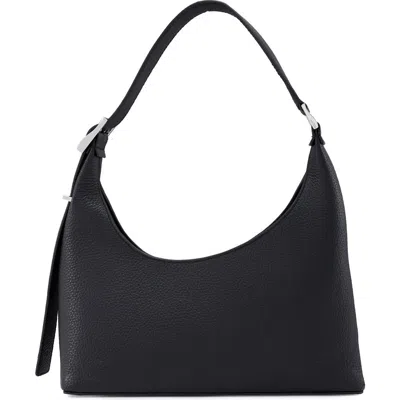 Behno Danny Flatiron Pebble Leather Shoulder Bag