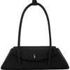 Behno Diana Leather Shoulder Bag In Black