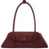 Behno Diana Leather Shoulder Bag In Purple