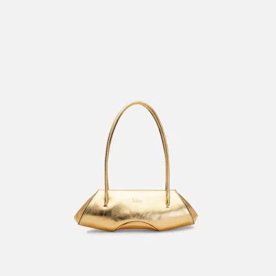 Behno Elizabeth Baguette Mini Metallic Gold