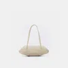 Behno Elizabeth Baguette Mini Pebble Bone