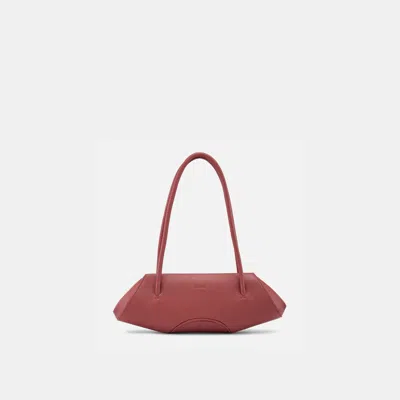 Behno Elizabeth Baguette Mini Pebble Rosewood