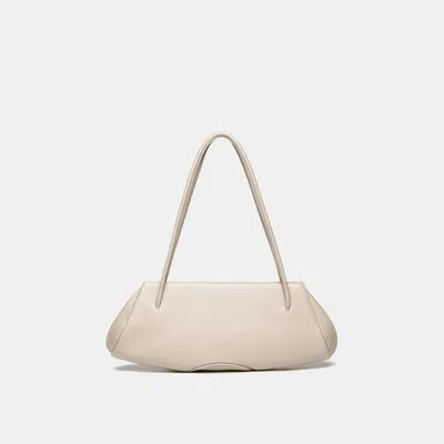 Behno Elizabeth Baguette Pebble Bone