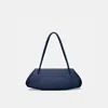 Behno Elizabeth Baguette Pebble Navy