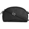 Behno Elizabeth Leather Camera Crossbody Bag