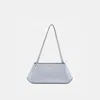 Behno Elizabeth Pouchette Mini Soft Metallic Silver