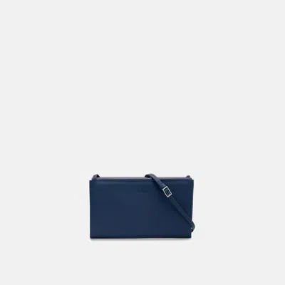 Behno Frida Accordion Pebble Navy In Blue