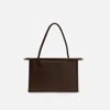 Behno Frida Flat Tote Milled Cacao