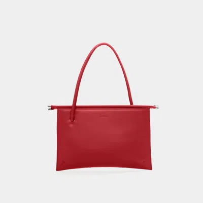 Behno Frida Flat Tote Pebble Red