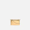 BEHNO FRIDA MINI CROSSBODY CLUTCH METALLIC GOLD