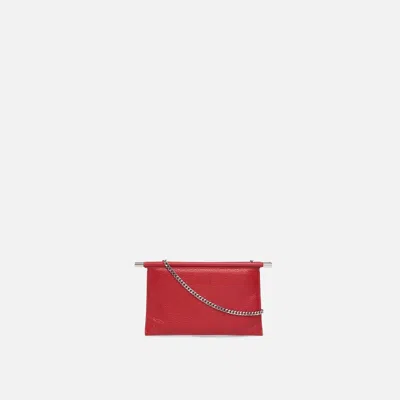 Behno Frida Mini Crossbody Clutch Pebble Red