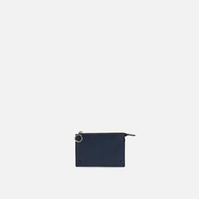 Behno Frida Wallet Pebble Navy In Black