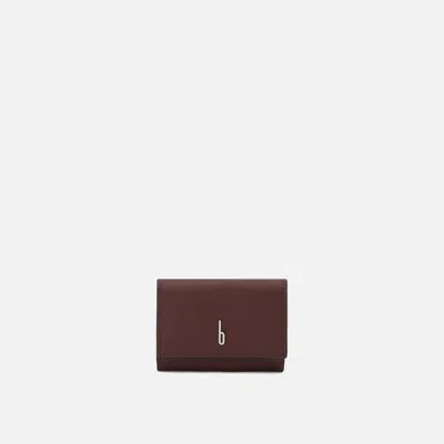 Behno Ginni Wallet Pebble Bordeaux In Burgundy
