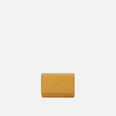 Behno Ginni Wallet Pebble Mustard In Yellow
