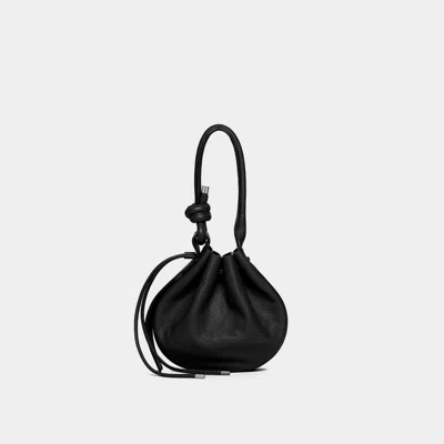 Behno Ina Bag Medium Pebble Avocado In Black