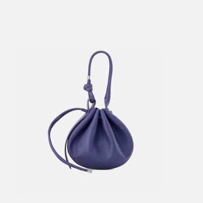 Behno Ina Bag Medium Pebble Indigo In Purple