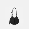 Behno Ina Bag Medium Pebble Pleat Black