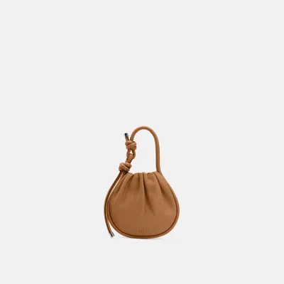 Behno Ina Mini Potli Pebble Almond In Brown
