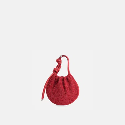Behno Ina Mini Potli Suminagashi Red