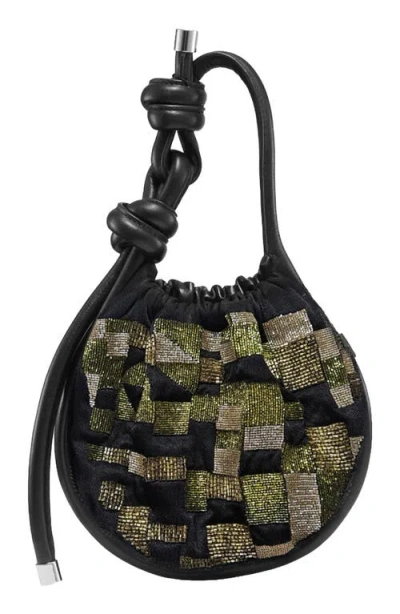 Behno Ina Mini Potli Wave Quilt Bag In Multi