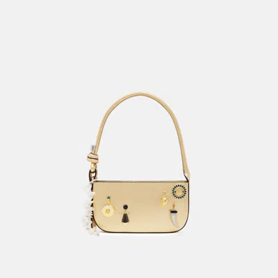 Behno Ina Mini Pouchette Charms Gold