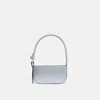 Behno Ina Mini Pouchette Metallic Silver