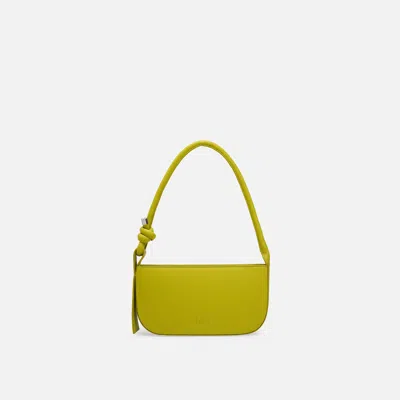 Behno Ina Mini Pouchette Milled Lime Green