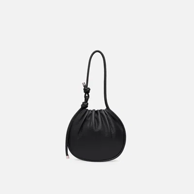 Behno Ina Potli Medium Pebble Black