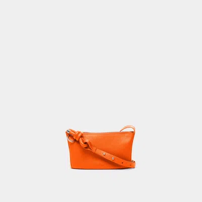 Behno Janae Crossbody Pebble Saffron In Orange