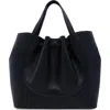 Behno Katrina Pebble Leather Satchel In Black