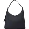 Behno Large Danny Flatiron Pebble Leather Shoulder Bag