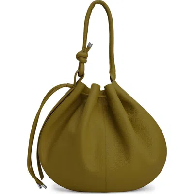 Behno Large Ina Pebble Leather Shoulder Bag