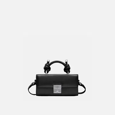 Behno Mary Bag Micro Soft Saffiano Black