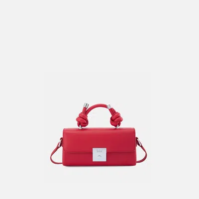Behno Mary Bag Micro Soft Saffiano Red