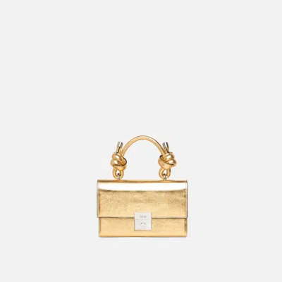 Behno Mary Bag Mini Metallic Gold