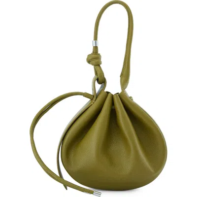 Behno Medium Ina Pebble Leather Shoulder Bag