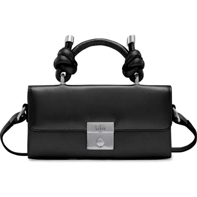 Behno Micro Mary Soft Metallic Leather Crossbody Bag