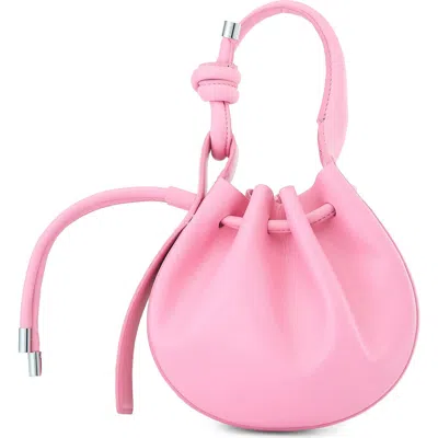 Behno Mini Ina Pebble Leather Crossbody Bag