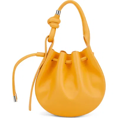 Behno Mini Ina Pebble Leather Crossbody Bag