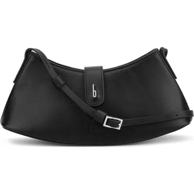 Behno Mini Ruth Leather Shoulder Bag In Black