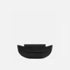 Behno Nadia Leather Clutch In Black