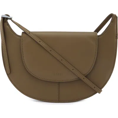 Behno Nadia Leather Crossbody Bag In Brown