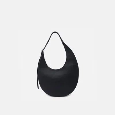 Behno New York Ina Crescent Bag Medium Pebble Black