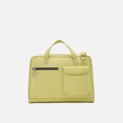 Behno Shiv Messenger Pebble Lemongrass In Yellow