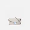 Behno Simone Mini Curve Crossbody Pebble Bone
