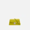 BEHNO SIMONE MINI SLING BAG MILLED LIME GREEN