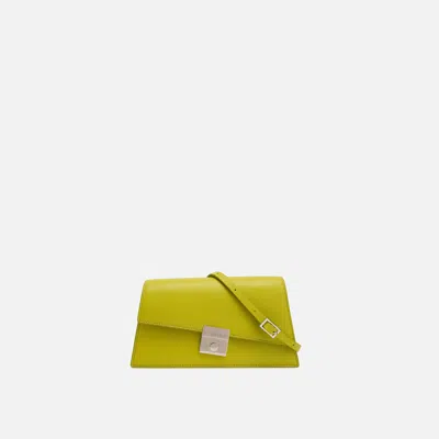 Behno Simone Mini Sling Bag Milled Lime Green