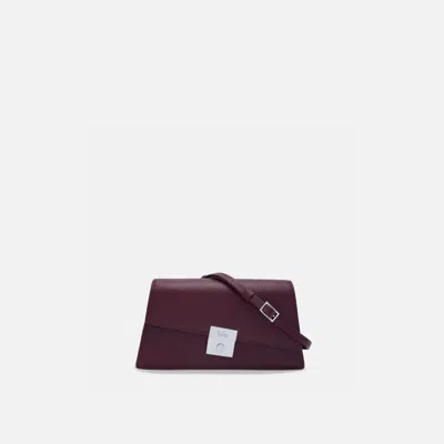 Behno Simone Mini Sling Bag Pebble Bordeaux
