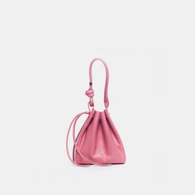 Behno Tina Bag Medium Nappa Gum In Pink